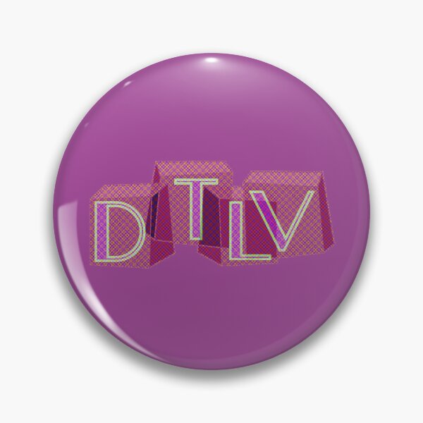 Item preview, Downtown Las Vegas DTLV Retro Pink designed and sold by sabreart.