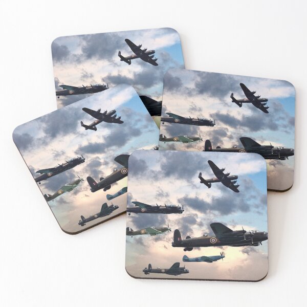 Item preview, Allied Bombing Squadron - Avro Lancaster Bomber designed and sold by WartimeTShirts.