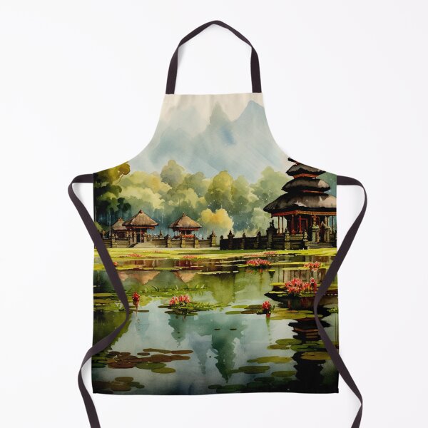 Item preview, A Watercolor Design of Bali - Indonesia designed and sold by Sketch-Shack.