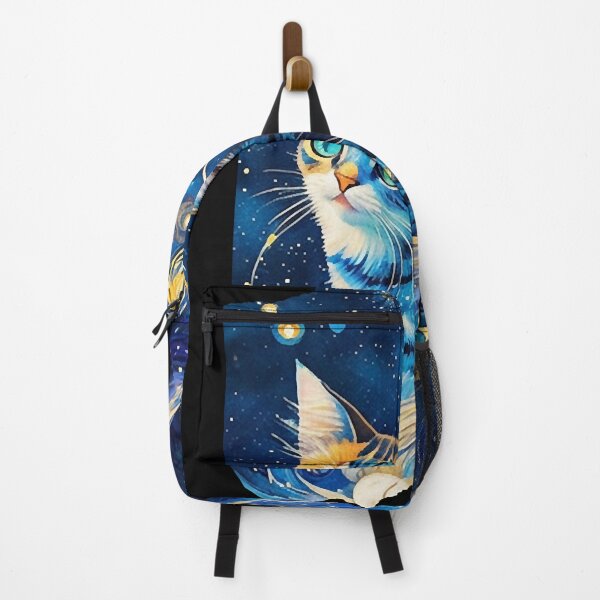 Item preview, Starry night Cat Vincent van Gogh Cat Painting designed and sold by BennieAuer.