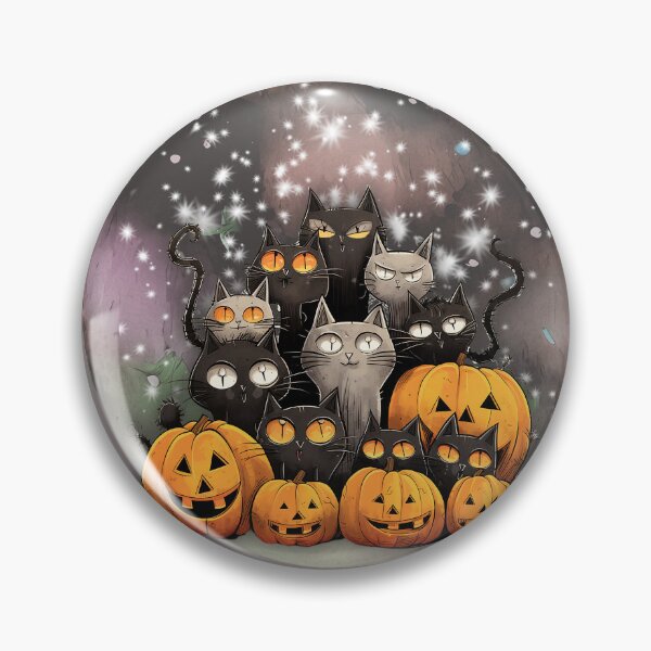 Item preview, Kitty-Kats Halloween designed and sold by incarnations.