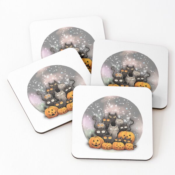 Item preview, Kitty-Kats Halloween designed and sold by incarnations.
