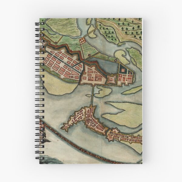Item preview, Vintage Map of Recife Brazil (1698) designed and sold by BravuraMedia.
