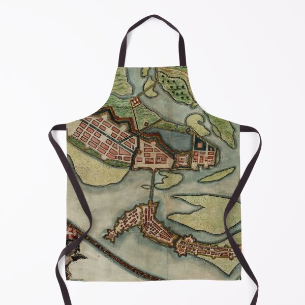 Item preview, Vintage Map of Recife Brazil (1698) designed and sold by BravuraMedia.