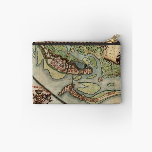 Item preview, Vintage Map of Recife Brazil (1698) designed and sold by BravuraMedia.