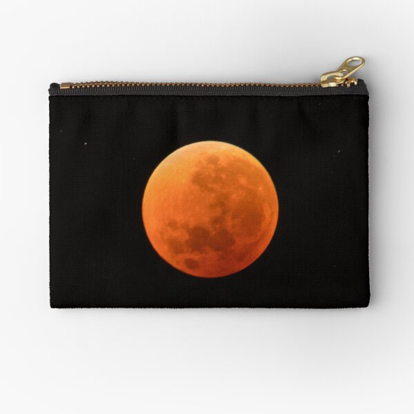 Super Blue Blood Moon Astronomy Graphic Zipper Pouch