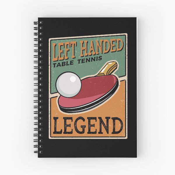 Item preview, Left Handed Table Tennis Player Legend designed and sold by Astral Prints.