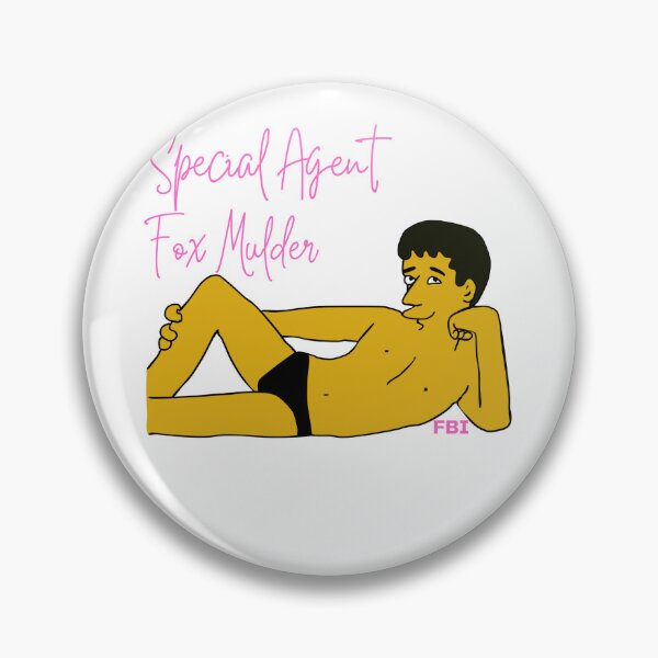 Item preview, Fox Mulder FBI Simpsons  designed and sold by mehgehd.
