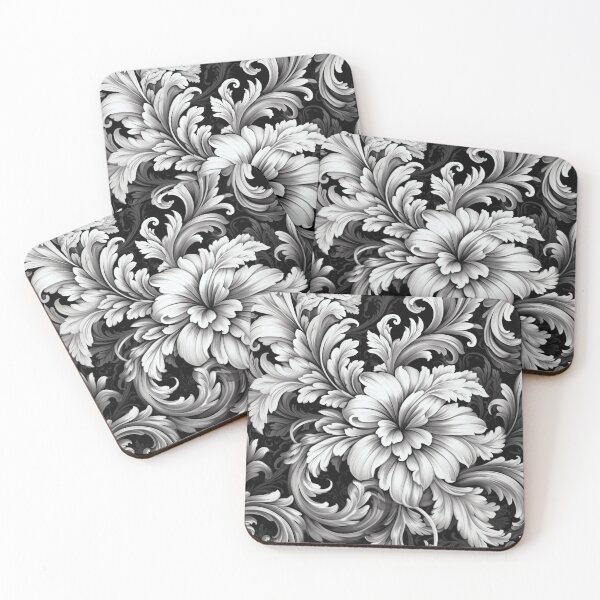 Item preview, black and white pastel pattern designed and sold by DanieWoods.