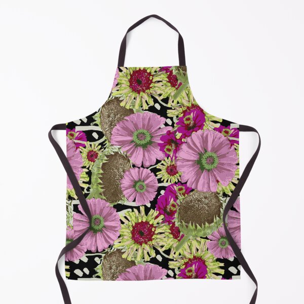 Item preview, Floral Burst on Black designed and sold by ClubCreativeArt.
