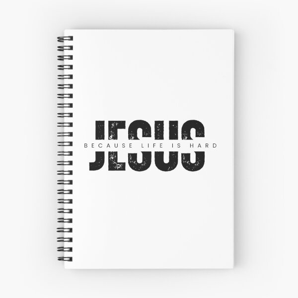 Item preview, Jesus because life is hard designed and sold by Jinester.