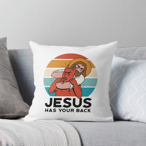 Item preview, Jesus Has Your Back Funny designed and sold by lautarofewe.