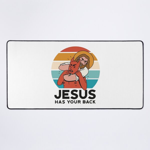 Item preview, Jesus Has Your Back Funny designed and sold by lautarofewe.
