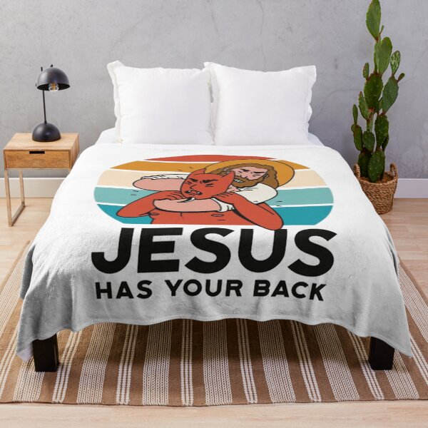 Item preview, Jesus Has Your Back Funny designed and sold by lautarofewe.