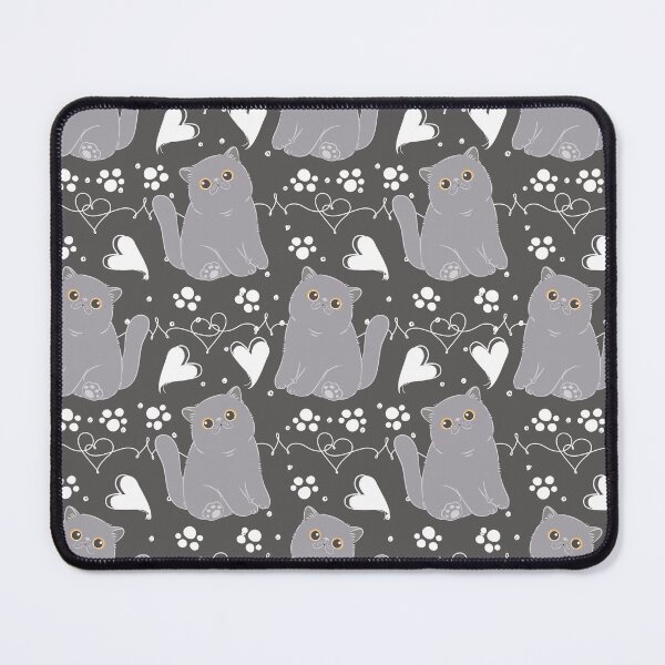 Item preview, Cute Blue Gray Exotic Shorthair Persian Cat  designed and sold by lulululupaint.