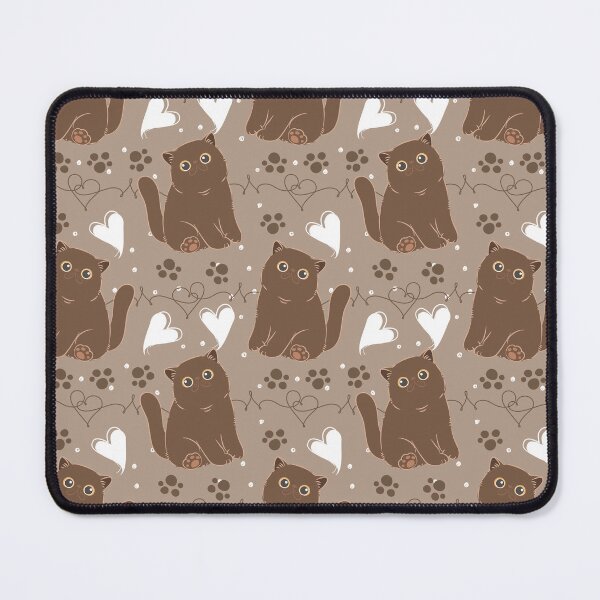 Item preview, Cute Chocolate Brown Exotic Shorthair Persian Cat designed and sold by lulululupaint.