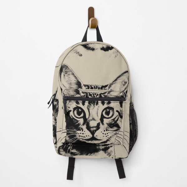 Item preview, Egyptian Mau Cat T-shirt Art Sticker designed and sold by allthis.