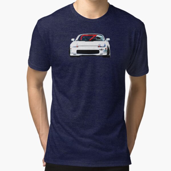 Shift Shirts Mid-Rear - Midship Runabout Inspired Tri-blend T-Shirt