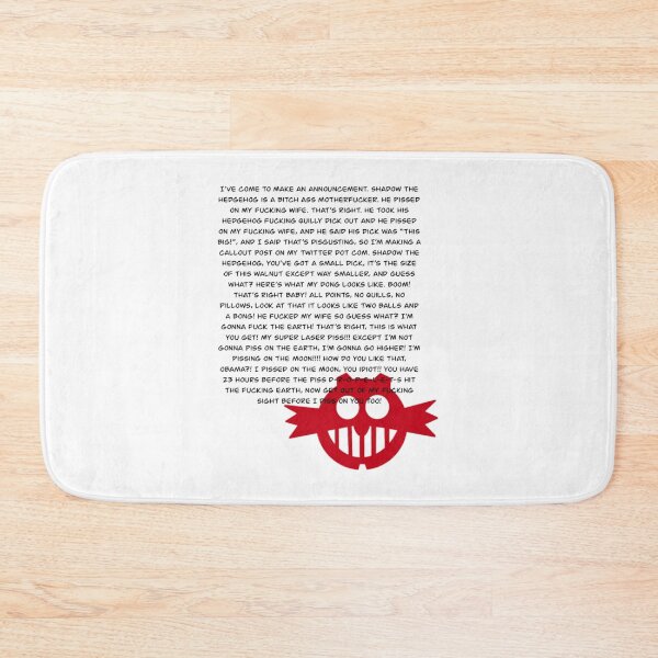Item preview, Eggman_s Announcement designed and sold by lidoshop21.