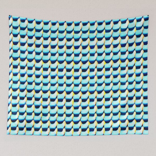 Item preview, Abstract Blue and Black Dotted Pattern designed and sold by calibrit.