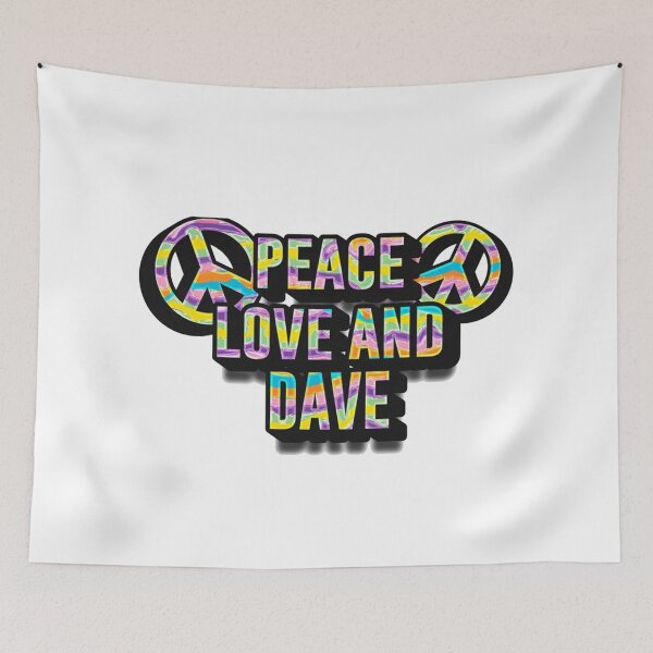 Item preview, Peace, Love & Dave Fans designed and sold by lautarofewe.