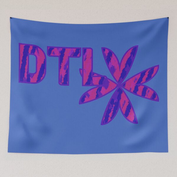 Item preview, Downtown Las Vegas DTLV Flower Stripes designed and sold by sabreart.