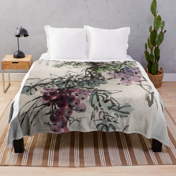 Item preview, YT 85A - Clustered Summer Black Grapes  designed and sold by Zhongwu AO.
