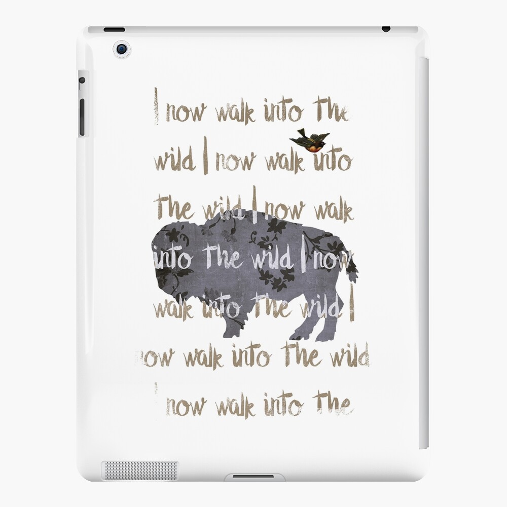 Walk into the wild iPad Case & Skin