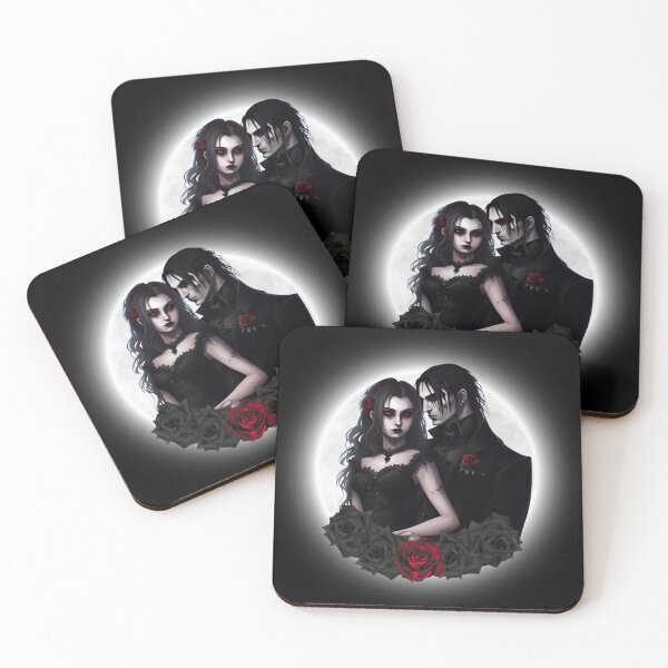 Item preview, Goth couple designed and sold by GothicRubette.