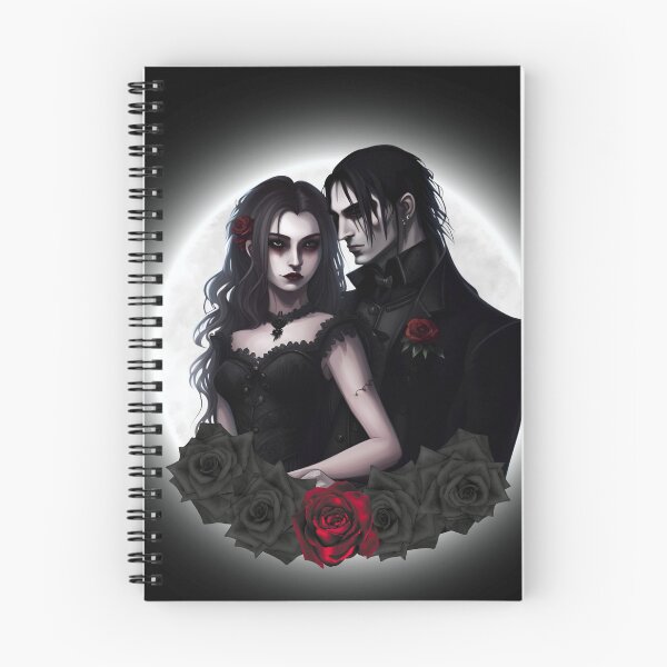 Item preview, Goth couple designed and sold by GothicRubette.