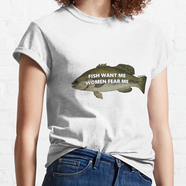 Vintage Fishing Shirt Adult XXL White Fishing Lures 9 Reasons Fish Fear Me  BBS
