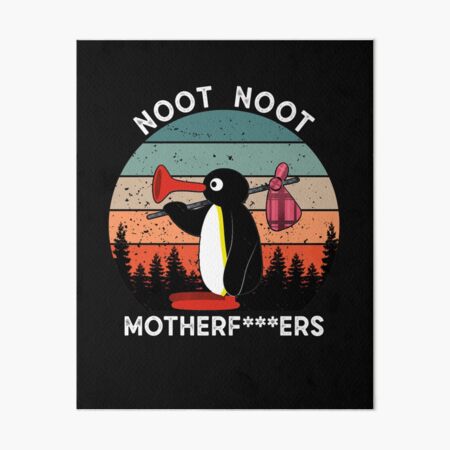 Item preview, Noot Noot Pingu Retro  designed and sold by EvieZemlakghj.