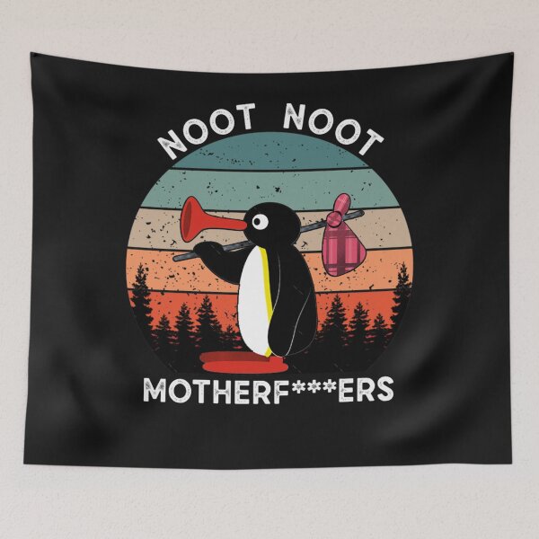 Item preview, Noot Noot Pingu Retro  designed and sold by EvieZemlakghj.