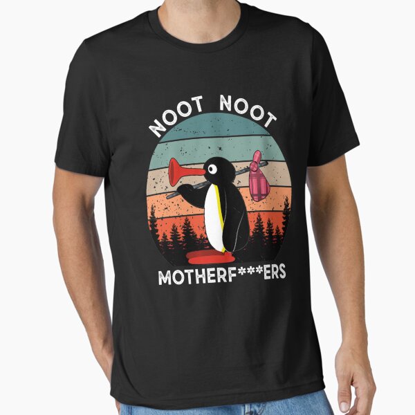 Vista previa del artículo con la obra «Noot Noot Pingu Retro», diseñado y vendido por EvieZemlakghj.