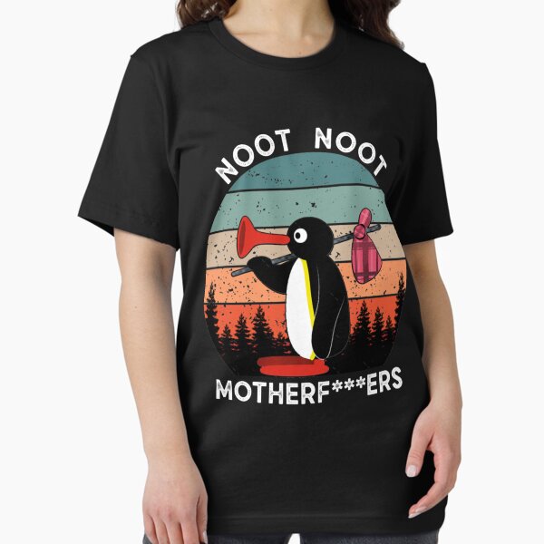 Vista previa del artículo con la obra «Noot Noot Pingu Retro», diseñado y vendido por EvieZemlakghj.