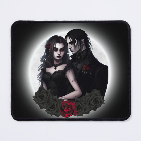 Item preview, Goth couple designed and sold by GothicRubette.