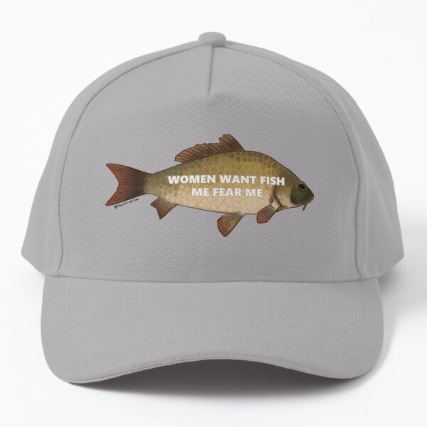 Men Want Me Fish Fear Me Embroidered Bucket Hat -  Canada
