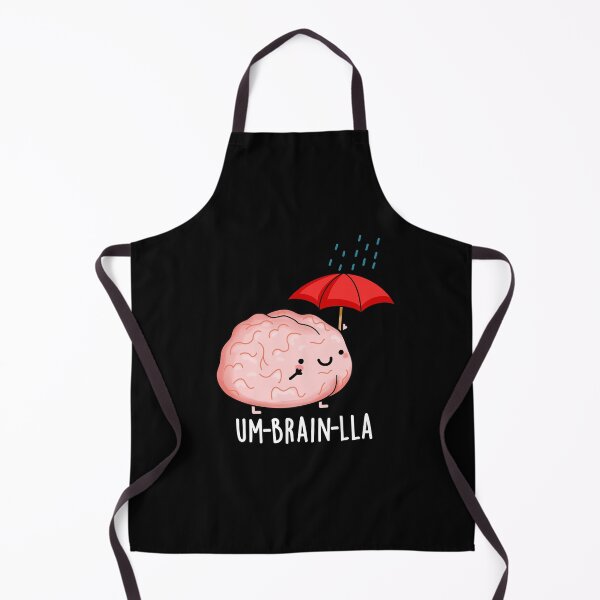 Item preview, Um-brain-lla Funny Brain Puns (Dark BG) designed and sold by punnybone.