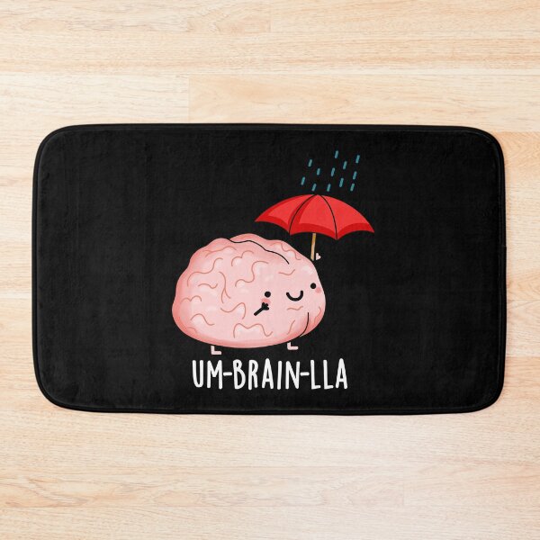 Item preview, Um-brain-lla Funny Brain Puns (Dark BG) designed and sold by punnybone.