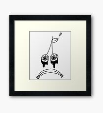 Fruitful Frown Framed Print