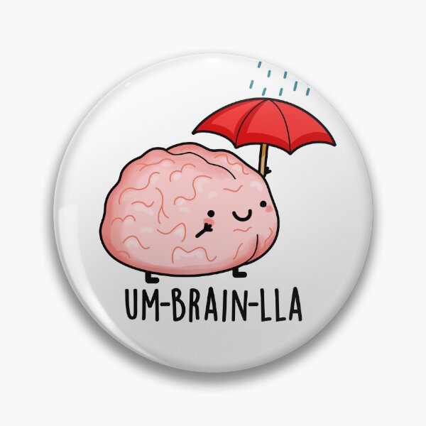 Item preview, Um-brain-lla Funny Brain Puns  designed and sold by punnybone.