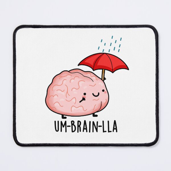 Item preview, Um-brain-lla Funny Brain Puns  designed and sold by punnybone.