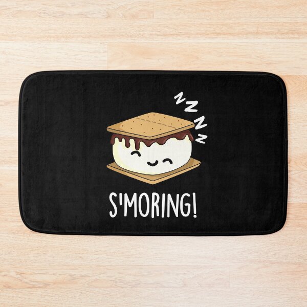 Item preview, Smoring Funny Smore Puns (Dark BG) designed and sold by punnybone.