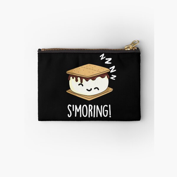 Item preview, Smoring Funny Smore Puns (Dark BG) designed and sold by punnybone.
