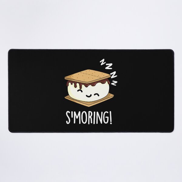 Item preview, Smoring Funny Smore Puns (Dark BG) designed and sold by punnybone.