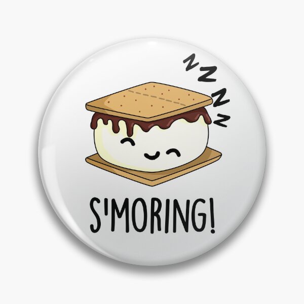 Item preview, Smoring Funny Smore Puns  designed and sold by punnybone.