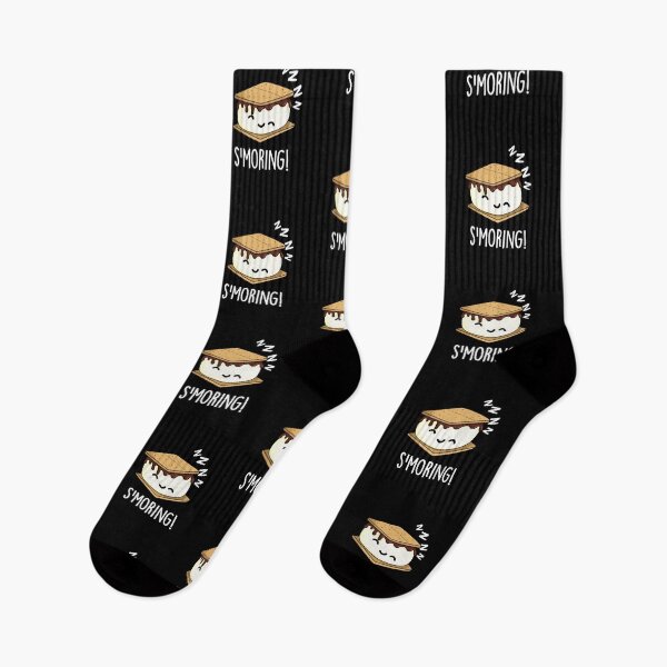 Item preview, Smoring Funny Smore Puns (Dark BG) designed and sold by punnybone.