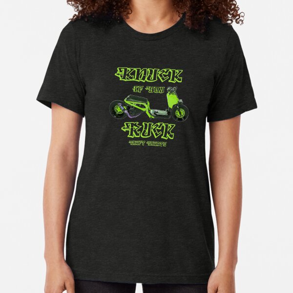 Shift Shirts Knuck If You Ruck – Ruckus Inspired Tri-blend T-Shirt