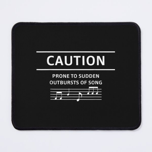 Item preview, Caution Prone To Sudden Outbursts Of Song Choir Music Shirt designed and sold by TracyPortera.