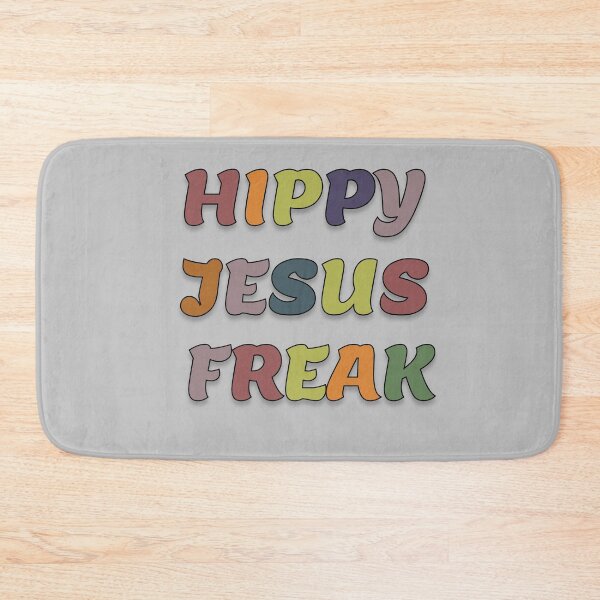 Aperçu de l'œuvre HIPPY JÉSUS freak créée et vendue par GROOVYJOURNEY.